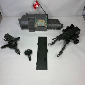Vintage G.I. Joe Headquarters Command Center 1983 Playset - Incomplete